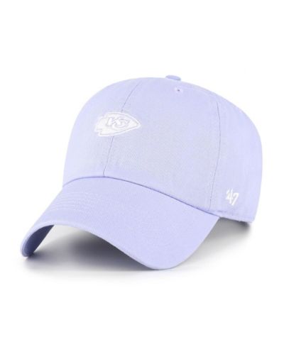 Женская бейсболка '47 Brand Kansas City Chiefs, фиолетовая