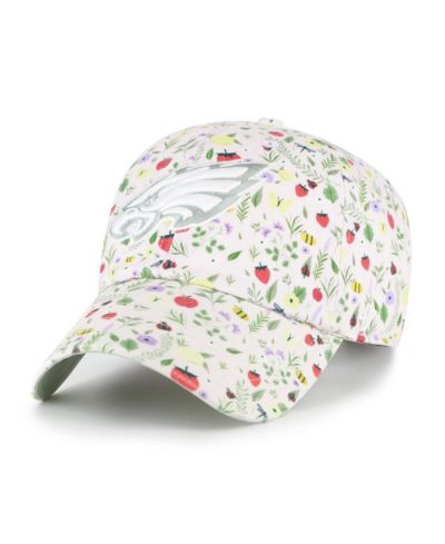 Женская кепка '47 Brand Philadelphia Eagles Posey Clean Up Adjustable Light Pink