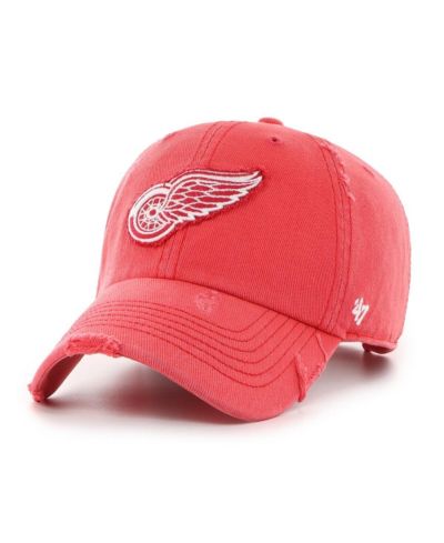 Мужская регулируемая кепка '47 Brand Red Detroit Red Wings Weathered Clean Up