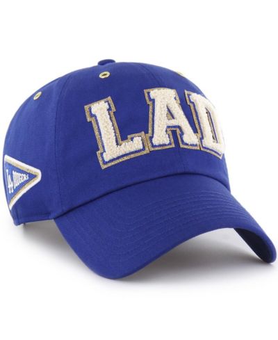 '47 Brand Мужская регулируемая кепка Los Angeles Dodgers Acro Charm Clean Up в синем цвете (коллаборация Stoney Clover Lane)