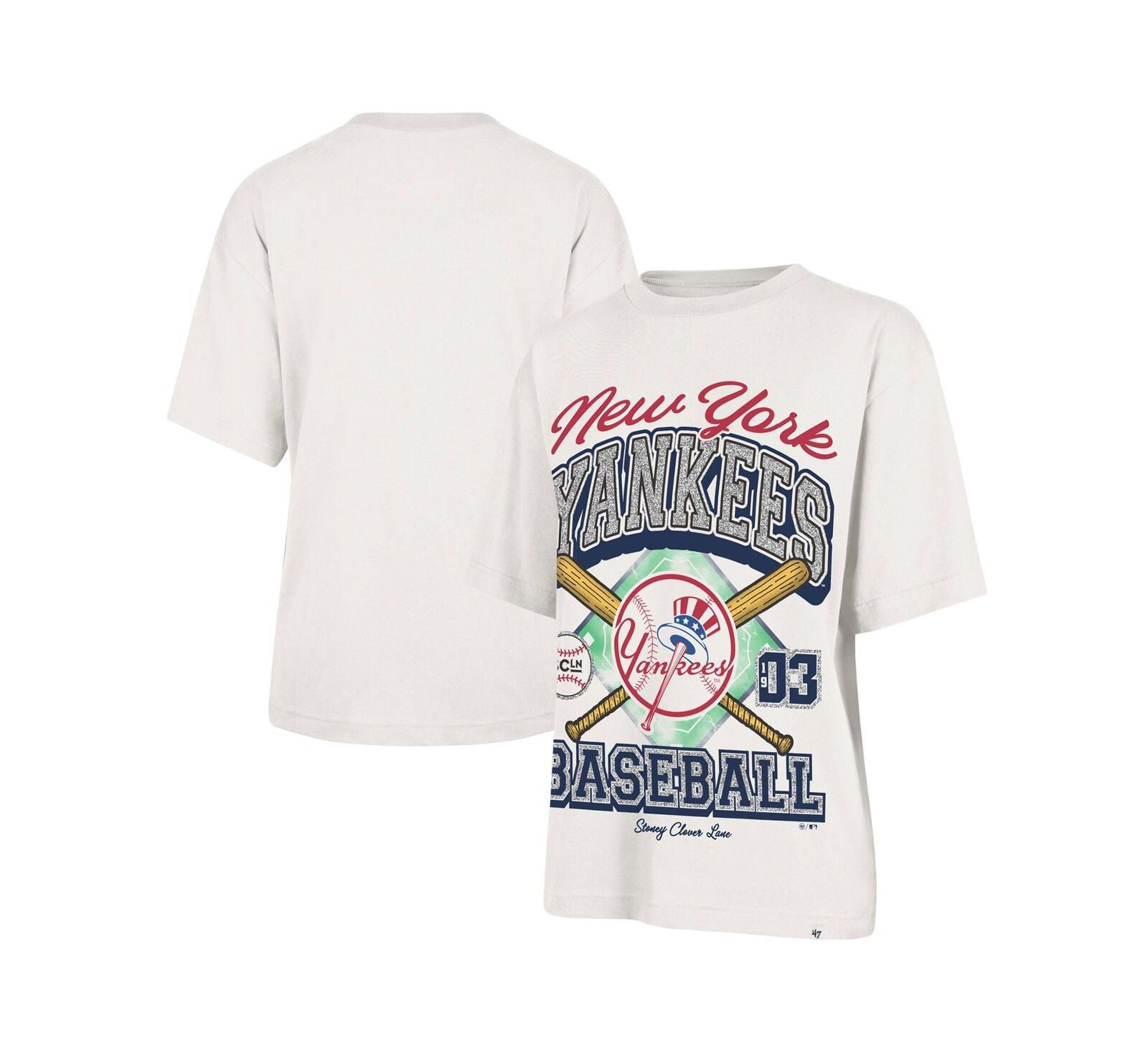 Stoney Clover Lane X '47 Brand Женская футболка New York Yankees