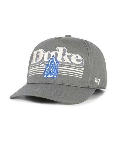 Регулируемая кепка '47 Brand Men's Gray Duke Blue Devils Script Fade Hitch