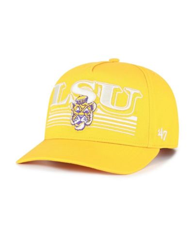 Мужская регулируемая кепка '47 Brand LSU Tigers Script Fade Hitch, золотая