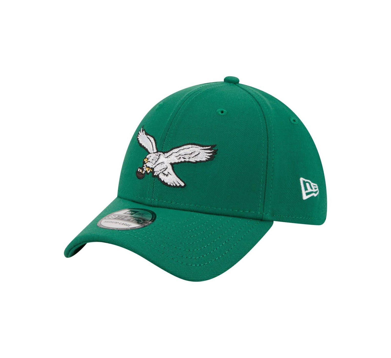 Мужская кепка New Era Philadelphia Eagles Core Team 39THIRTY Flex Kelly Green
