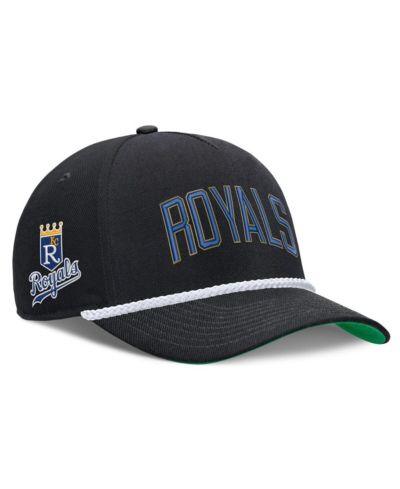 Мужская кепка Nike Kansas City Royals Cooperstown Collection Rise, черная