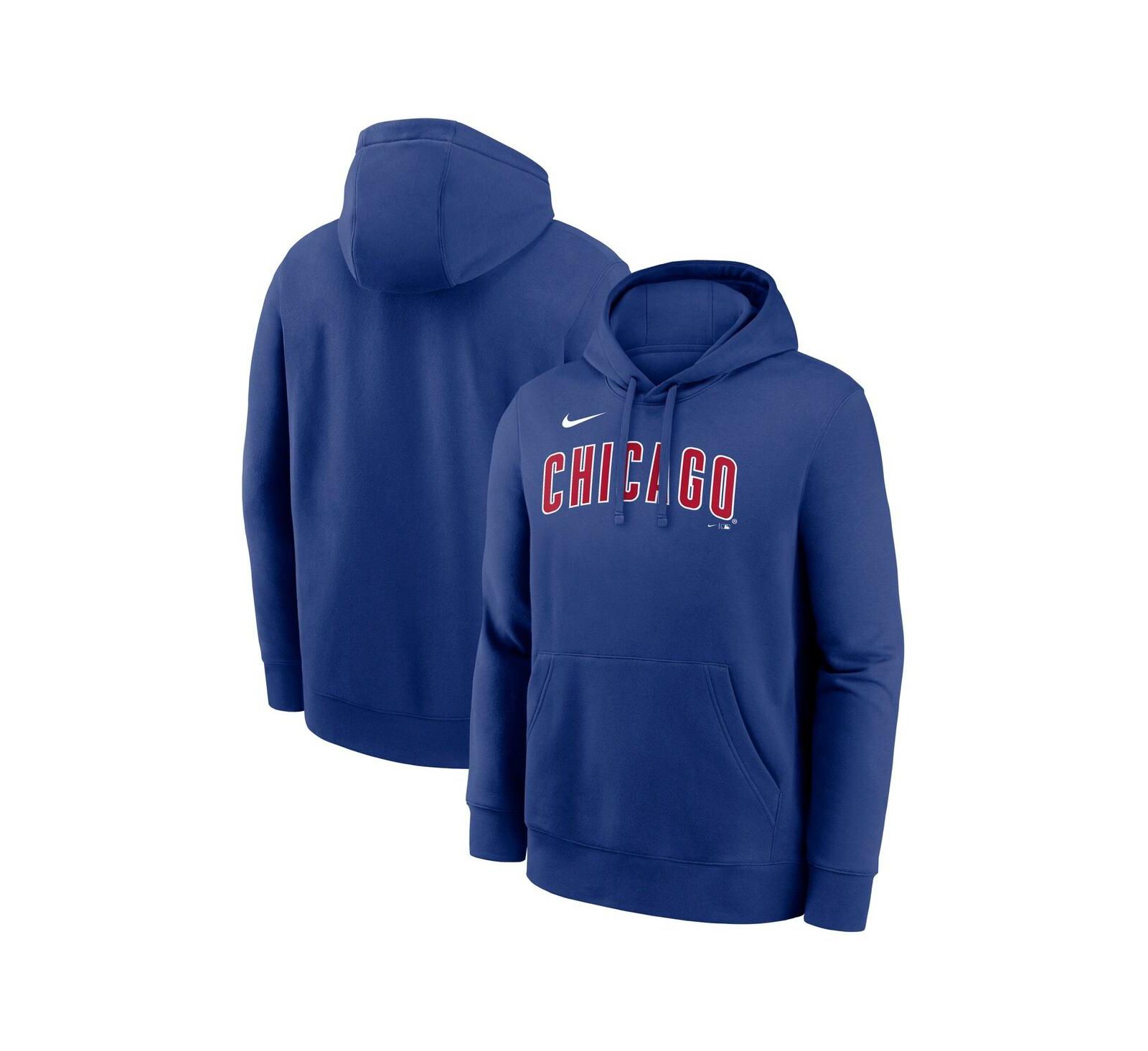 Мужское худи Nike Chicago Cubs Dri-Fit Club Royal
