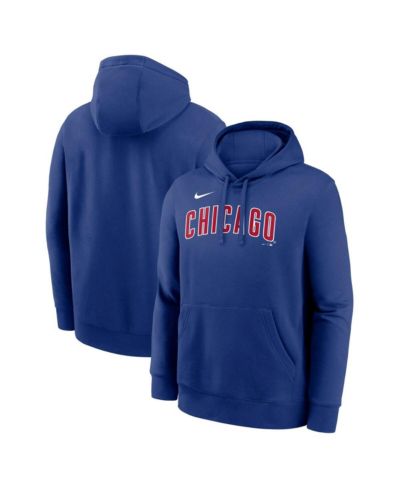 Мужское худи Nike Chicago Cubs Dri-Fit Club Royal