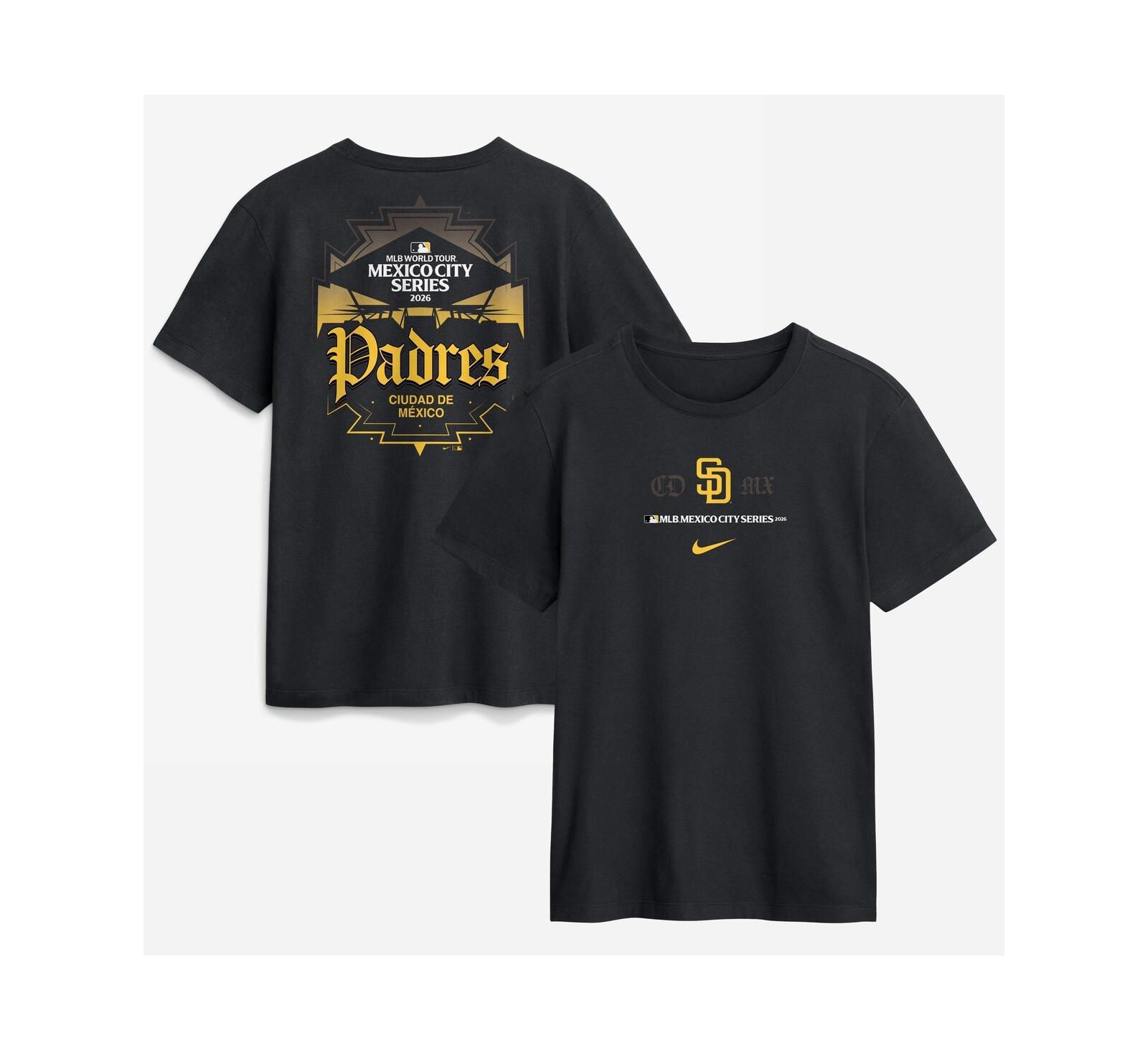Nike Мужская футболка San Diego Padres MLB World Tour: Mexico City Series черный