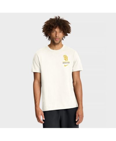 Nike Men's Cream San Diego Padres Primetime 2-Hit T-Shirt