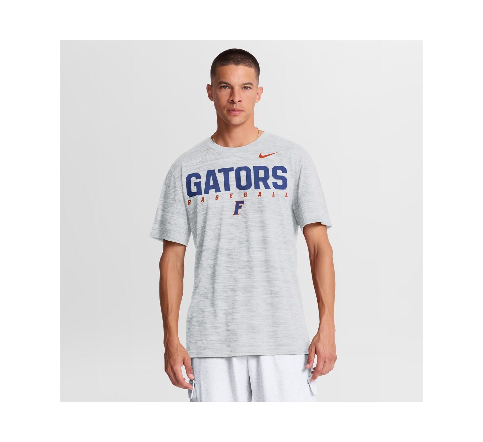 Nike Мужская белая футболка Nike Florida Gators Dugout Velocity Dri-FIT