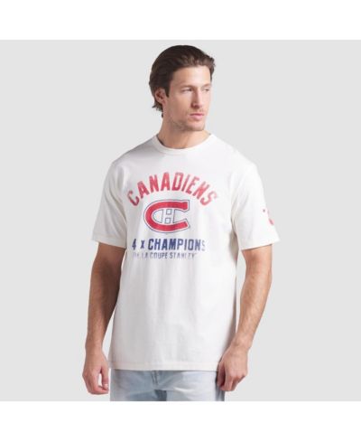 Мужская футболка Fanatics Montreal Canadiens Decades Collection Timeless, белая