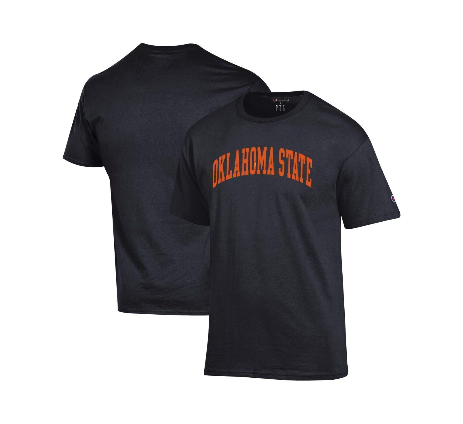 Champion Мужская футболка Black Oklahoma State Cowboys Basic Arch