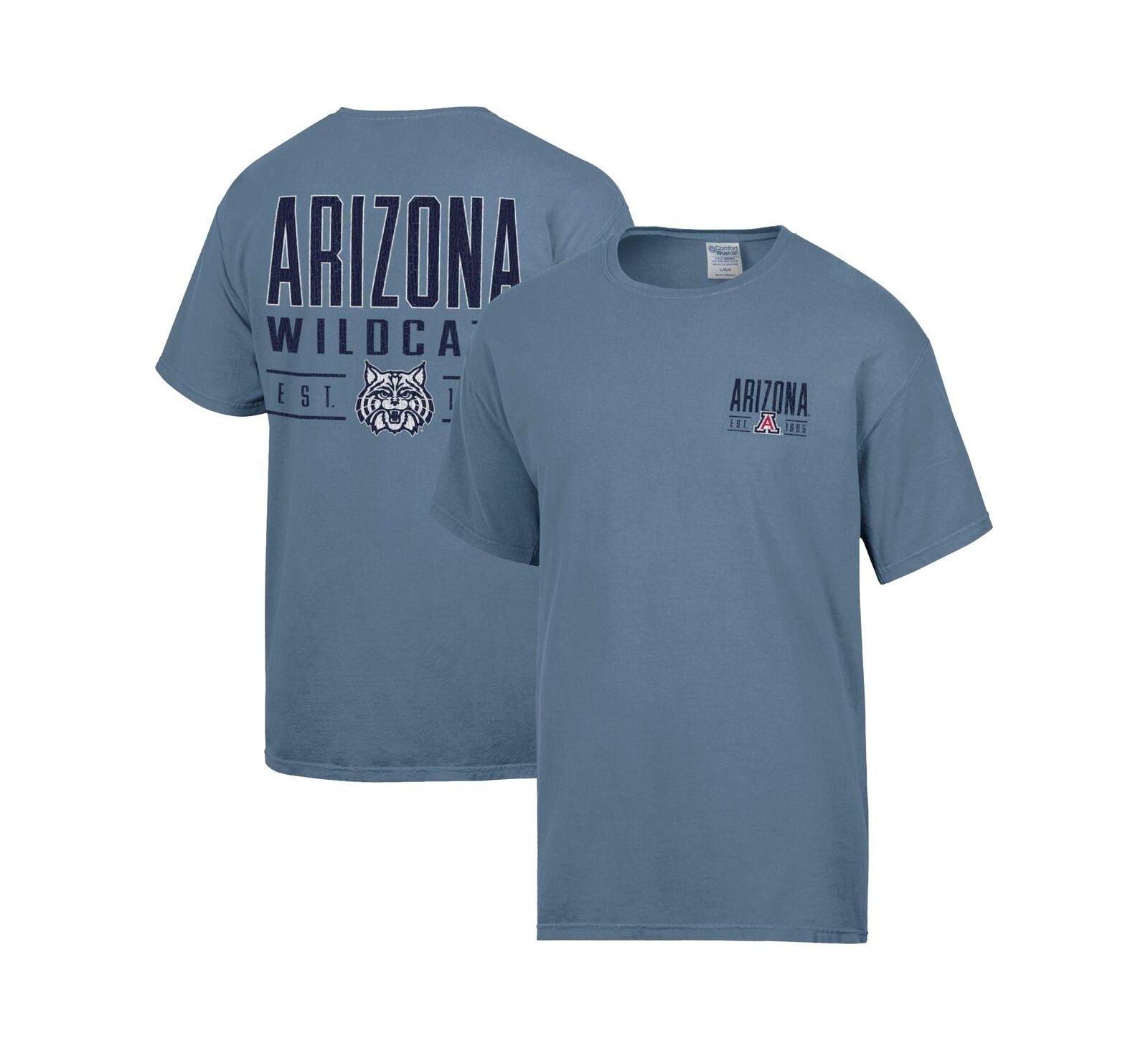 Мужская футболка Comfortwash Blue Arizona Wildcats Big Name