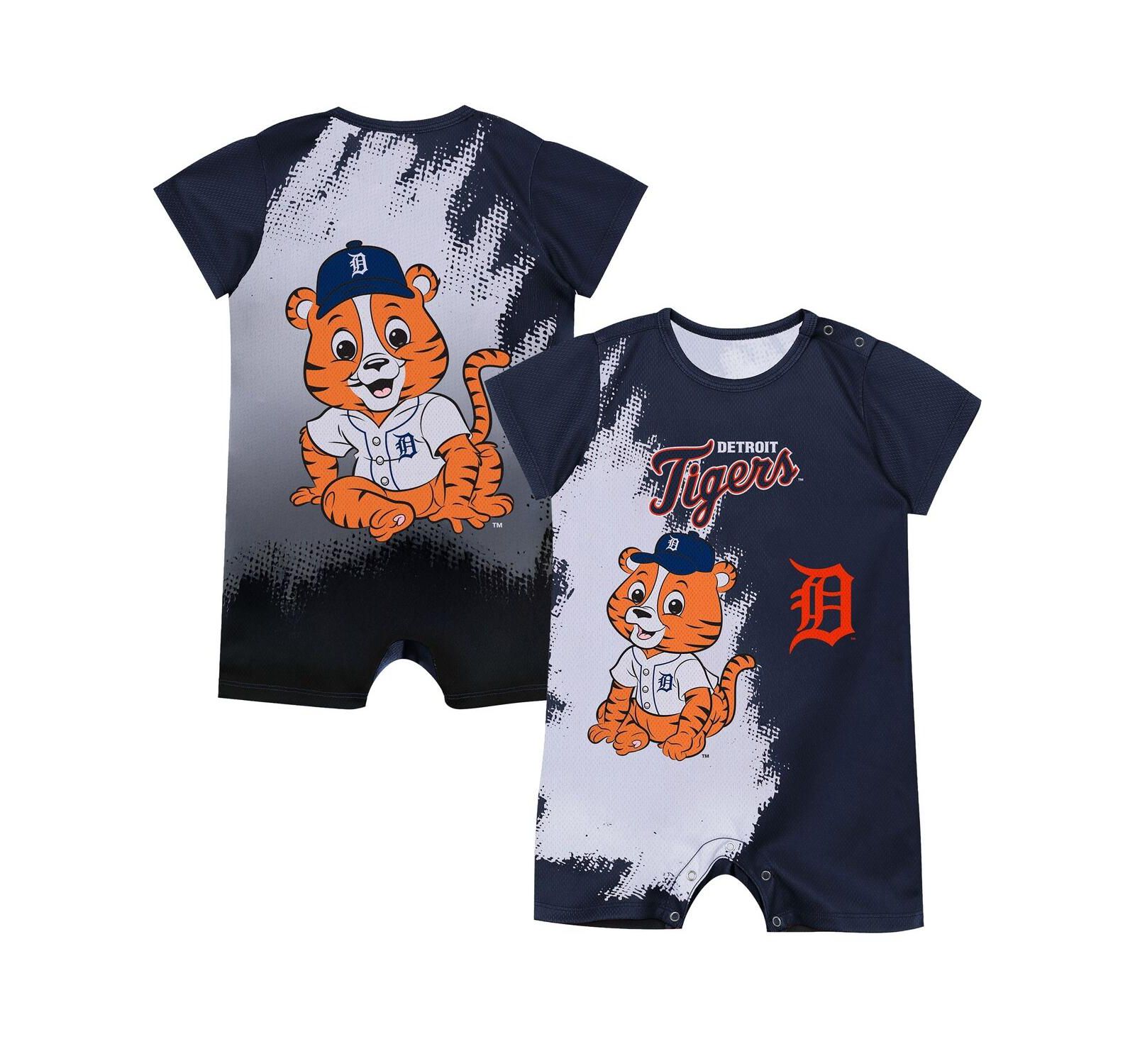 Outerstuff боди Detroit Tigers с маскотом для младенцев-мальчиков и девочек, темно-синий