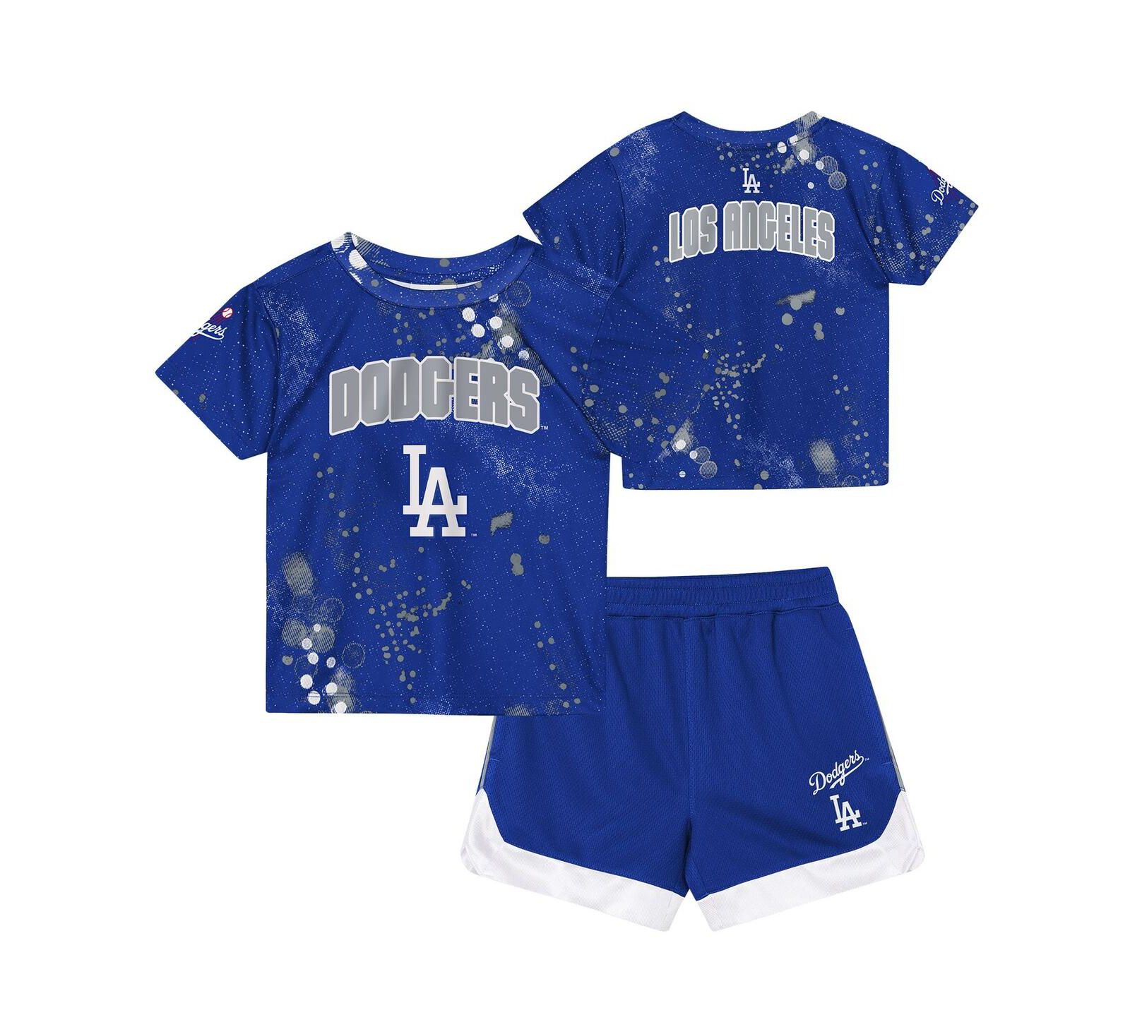 Outerstuff комплект для дошкольников из 2 предметов: футболка и шорты Royal Los Angeles Dodgers