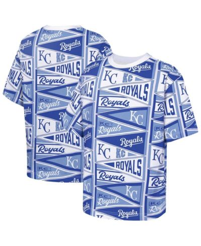 Детская футболка Outerstuff Kansas City Royals All-Over Pennant Blue