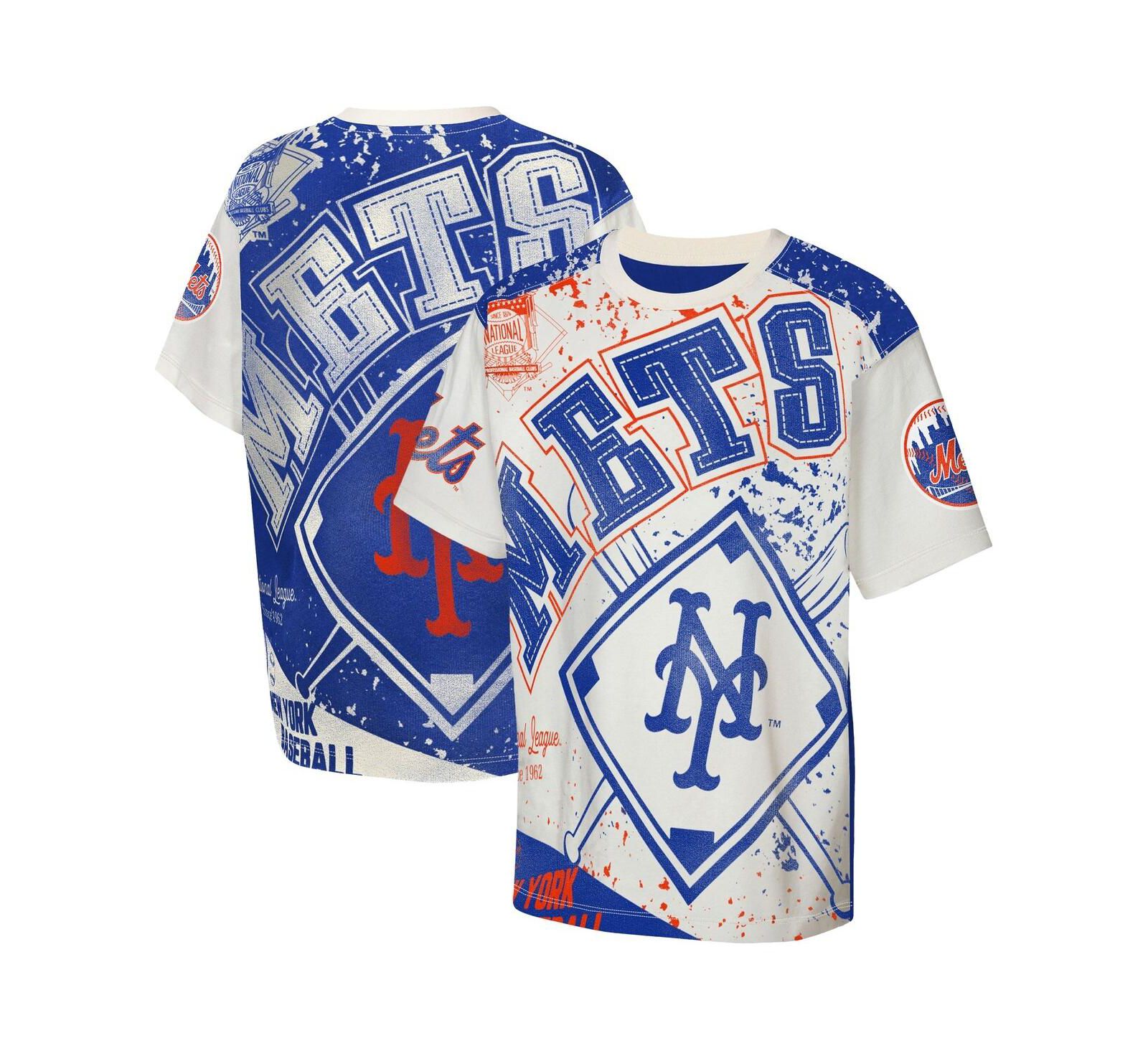 Детская футболка Outerstuff Cream New York Mets Big League Top Player