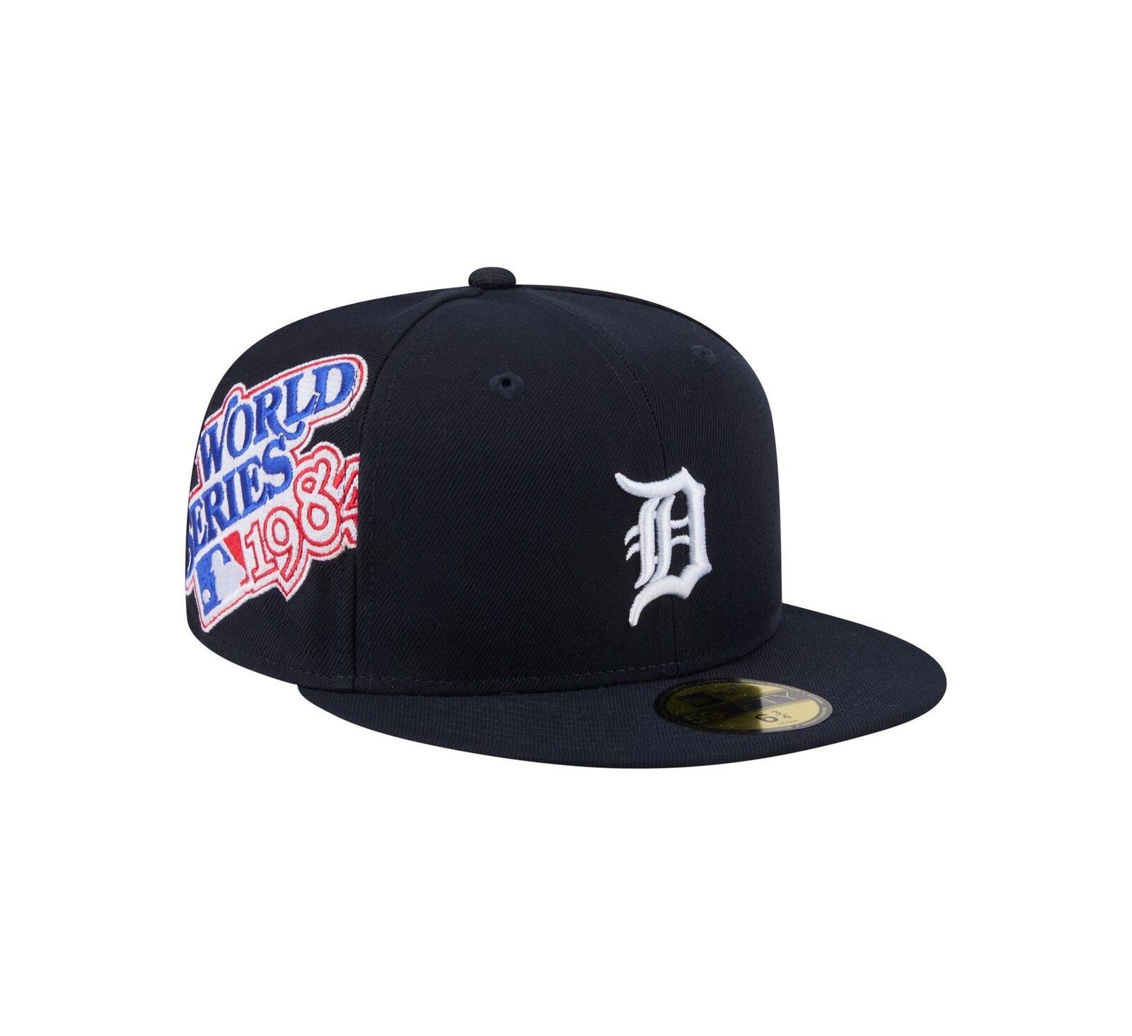 New Era Men's Navy Detroit Tigers Hidden Hit 59FIFTY Fitted Hat