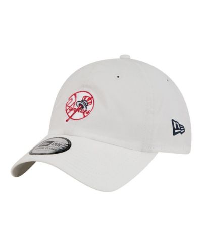 Мужская кепка New Era White New York Yankees Ripstop Casual Classic Adjustable Hat