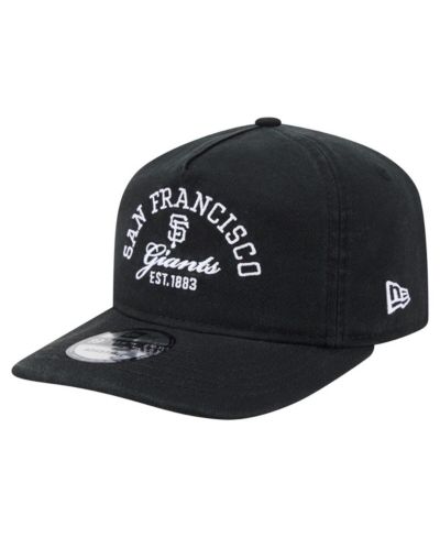 Мужская регулируемая бейсболка New Era San Francisco Giants Stacked 19TWENTY, черная
