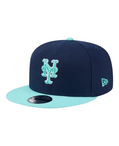 New Era Мужская кепка 9FIFTY Snapback New York Mets Navy/Turquoise Two-Tone