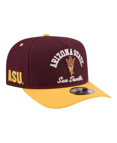 New Era Мужская кепка 9FIFTY Snapback, бордовый/золотой, Arizona State Sun Devils