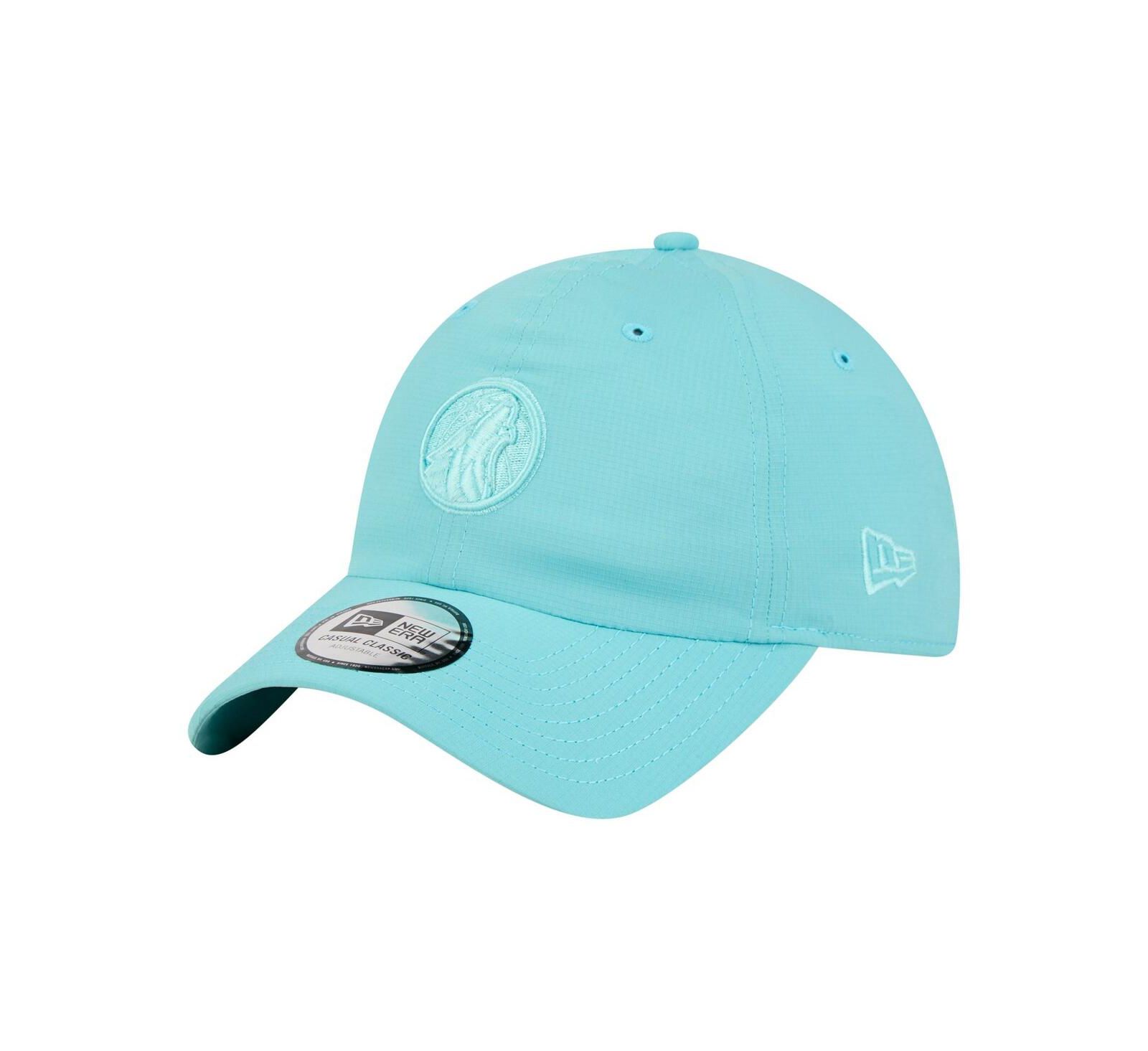 Бейсболка New Era Turquoise Minnesota Timberwolves Color Pack Ripstop Casual Classic Adjustable для мужчин и женщин