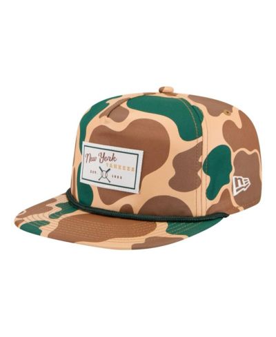 Мужская регулируемая кепка New Era Camo New York Yankees Duck 19TWENTY