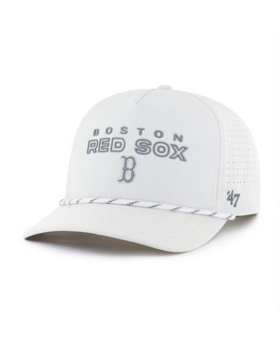 Мужская регулируемая кепка '47 Brand White Boston Red Sox Forward Vault Hitch