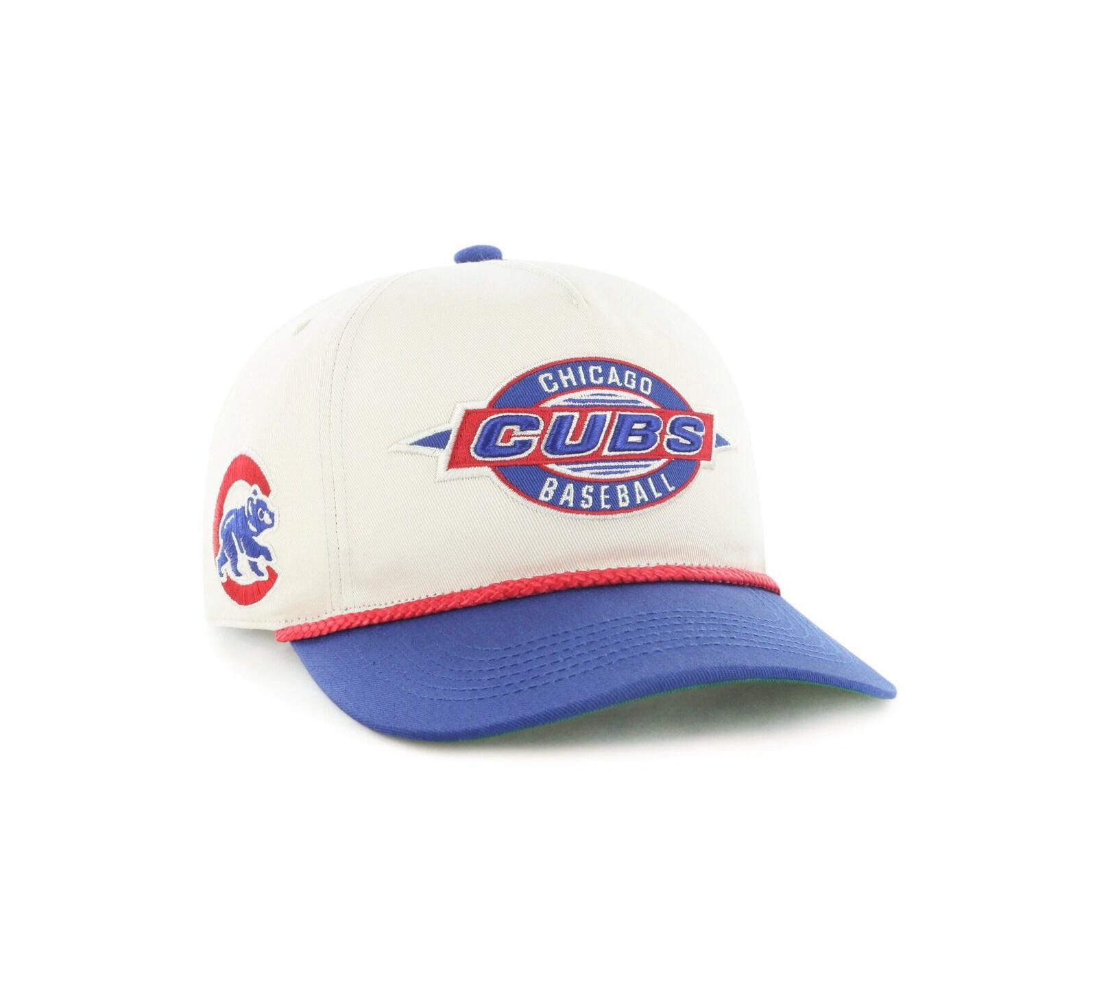 '47 Brand Men's Natural Chicago Cubs Frame Out Hitch Adjustable Hat