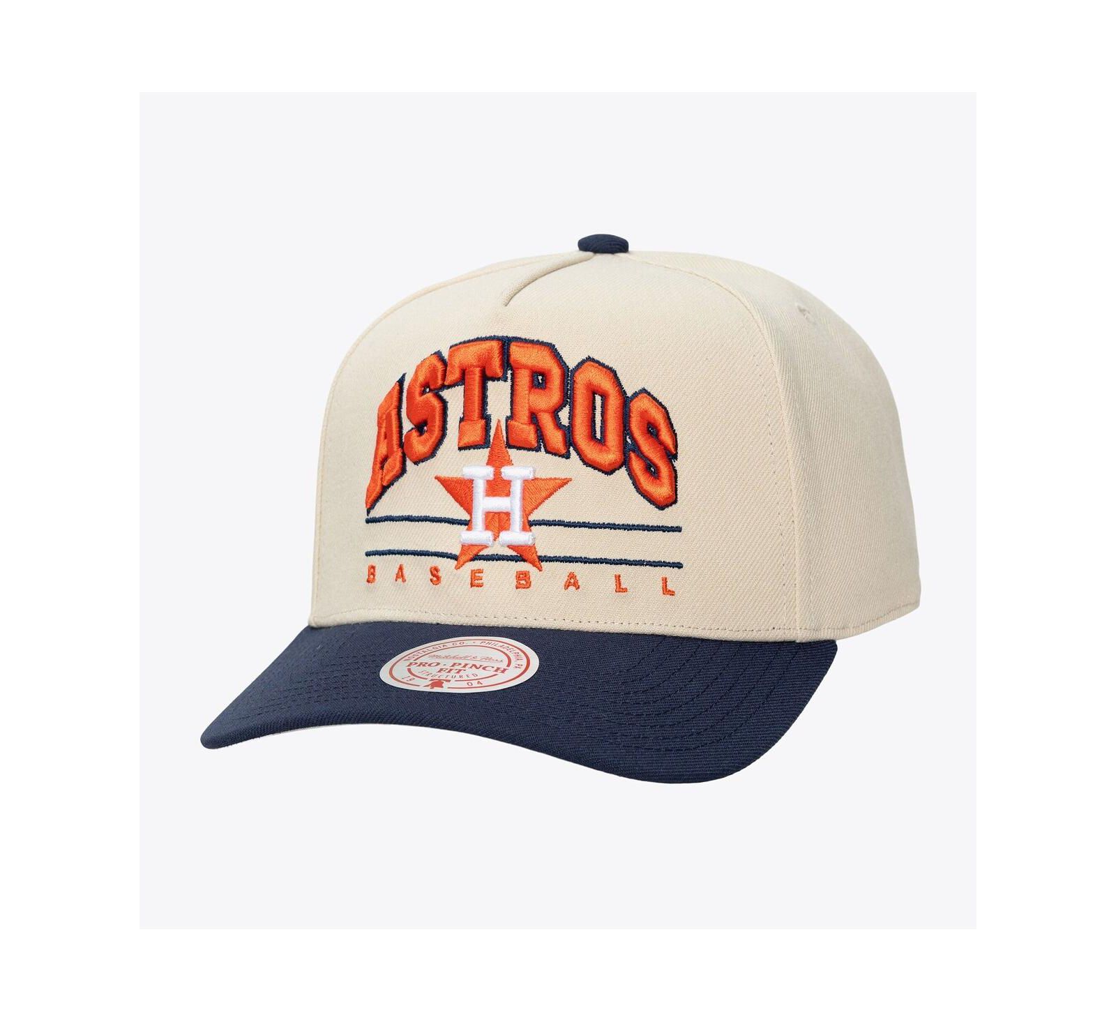 Mitchell & Ness Мужская и Женская кепка Retro Arch Pro Pinch Snapback Houston Astros