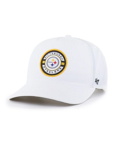 Мужская кепка '47 Brand White Pittsburgh Steelers Strand Adjustable Hitch