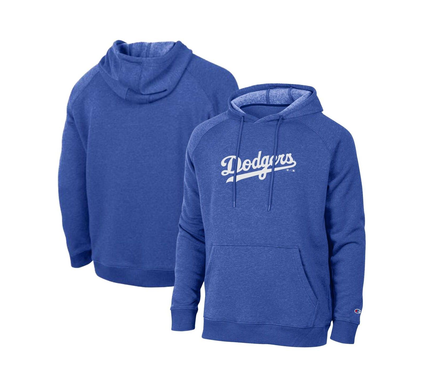 Мужское худи Champion Los Angeles Dodgers Triumph Tri-Blend Raglan