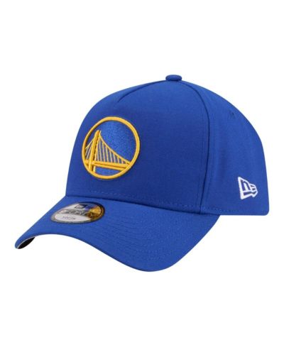New Era Big Boys and Girls Royal Golden State Warriors 9FORTY A-Frame Adjustable Hat