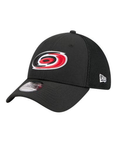 New Era Мужская черная кепка Carolina Hurricanes Logo 39THIRTY Flex