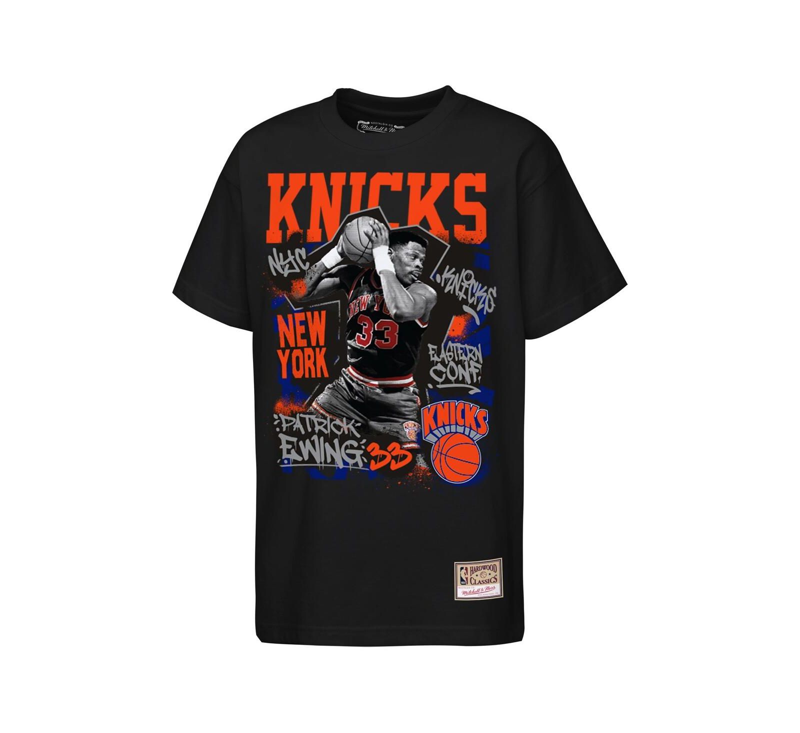 Детская футболка Mitchell & Ness Patrick Ewing New York Knicks Hardwood Classics Star Moment