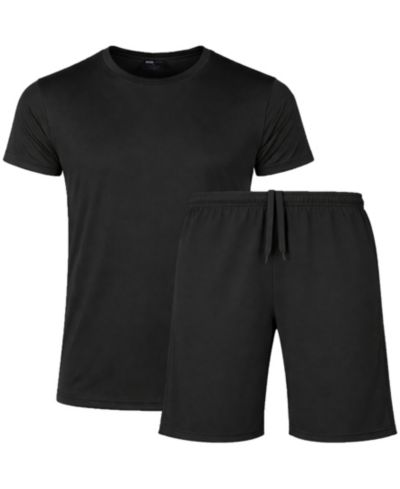 Galaxy By Harvic Men's Athletic T-Shirt and Shorts, 2-Piece Set
