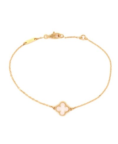 Pre-Owned Van Cleef & Arpels браслет Sweet Alhambra