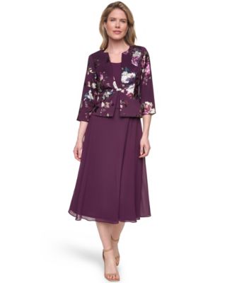 Женское платье Jessica Howard Petite Removable Jacket & Sleeveless 2-Piece Set