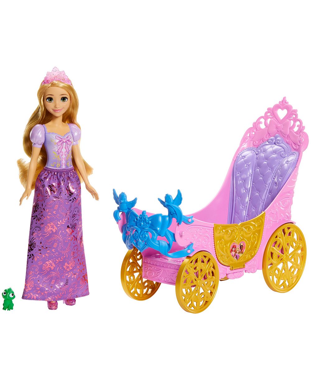 Кукла Disney Princess Рапунцель в образе Великой Кареты с Пааскалем, для детей от 3 лет