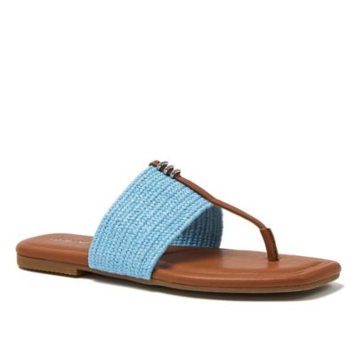 Lands' End Женские сандалии Haven Stretch Raffia