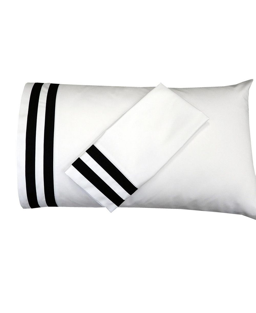 Egyptian Linens набор наволочек с полосками, роскошный, 608 нитей