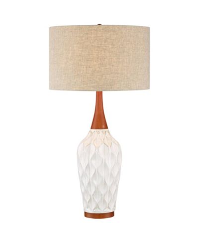 360 Lighting настольная лампа в стиле Mid Century Modern с диммером, керамический абажур 30"