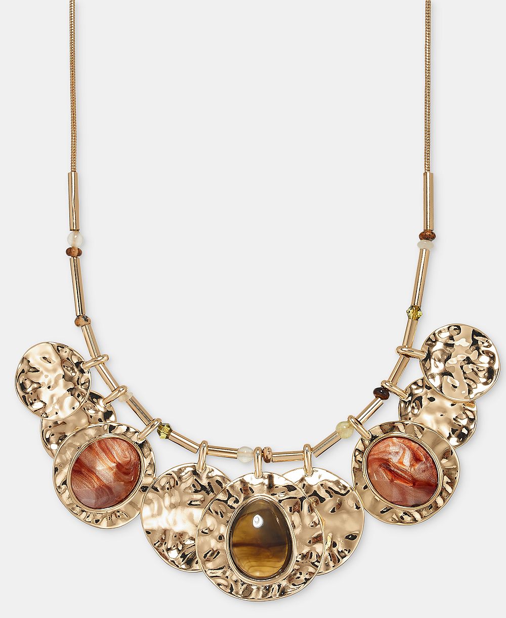 Ожерелье Style & Co Multi-Jewel Shaky Statement, 16" + 3" extender