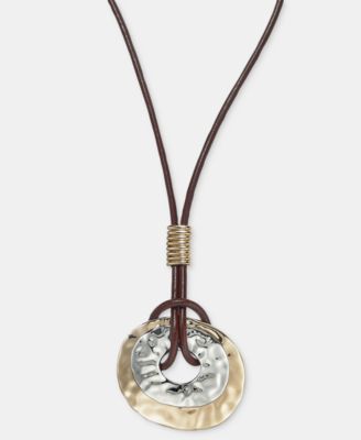 Подвеска Style & Co Disc Rope Pendant, 36" + 3" extender