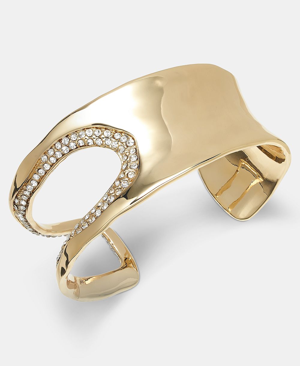 Браслет Style & Co Glass Crystal Cuff