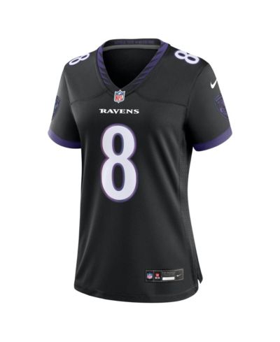 Nike Женская джерси Lamar Jackson Baltimore Ravens Black