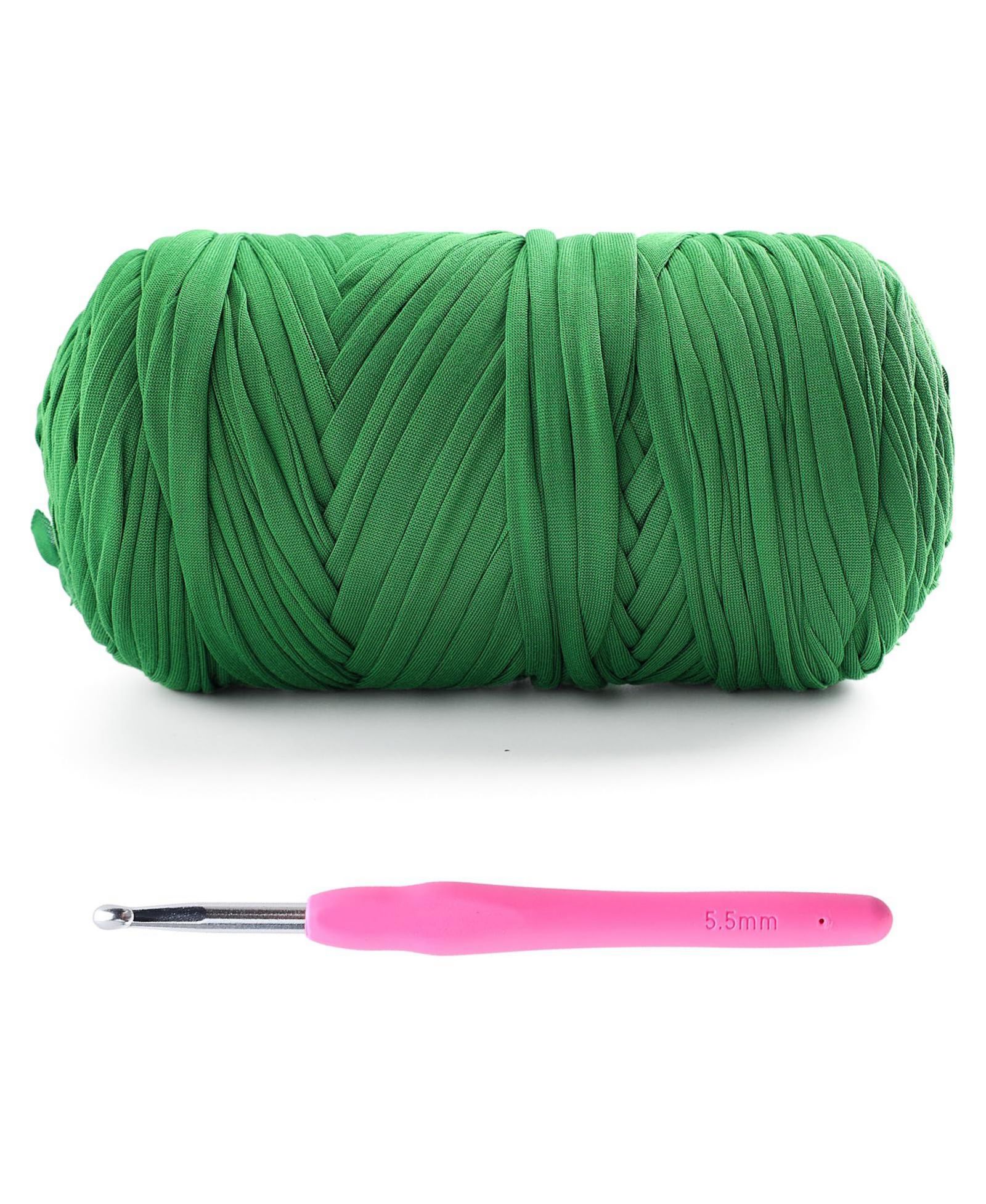 GNUADZ 400 G/130 Tshirt Yarn Crochet Hook Set