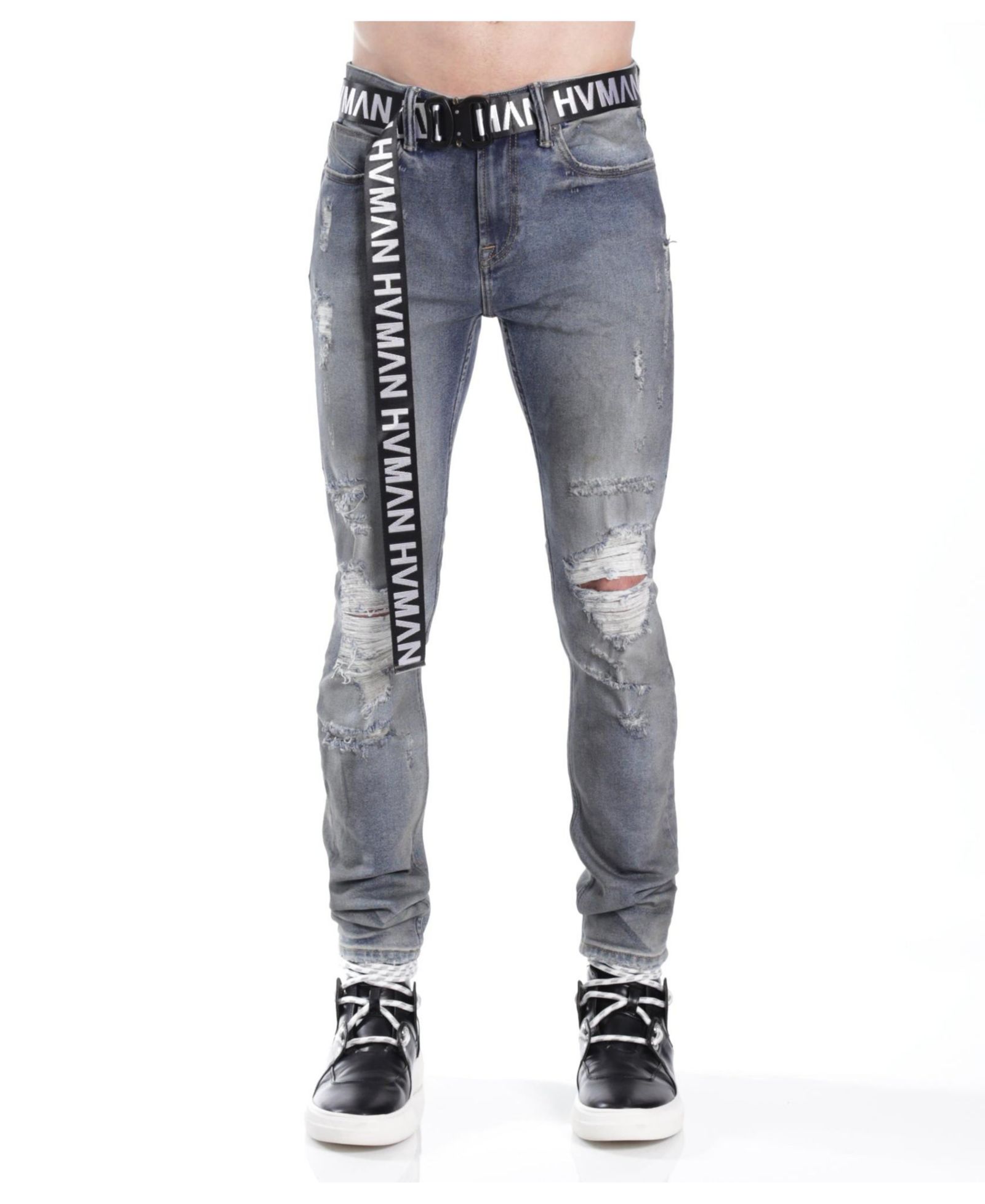 Hvman Chosen To Prevail x Cult Strat Super Skinny fit jean