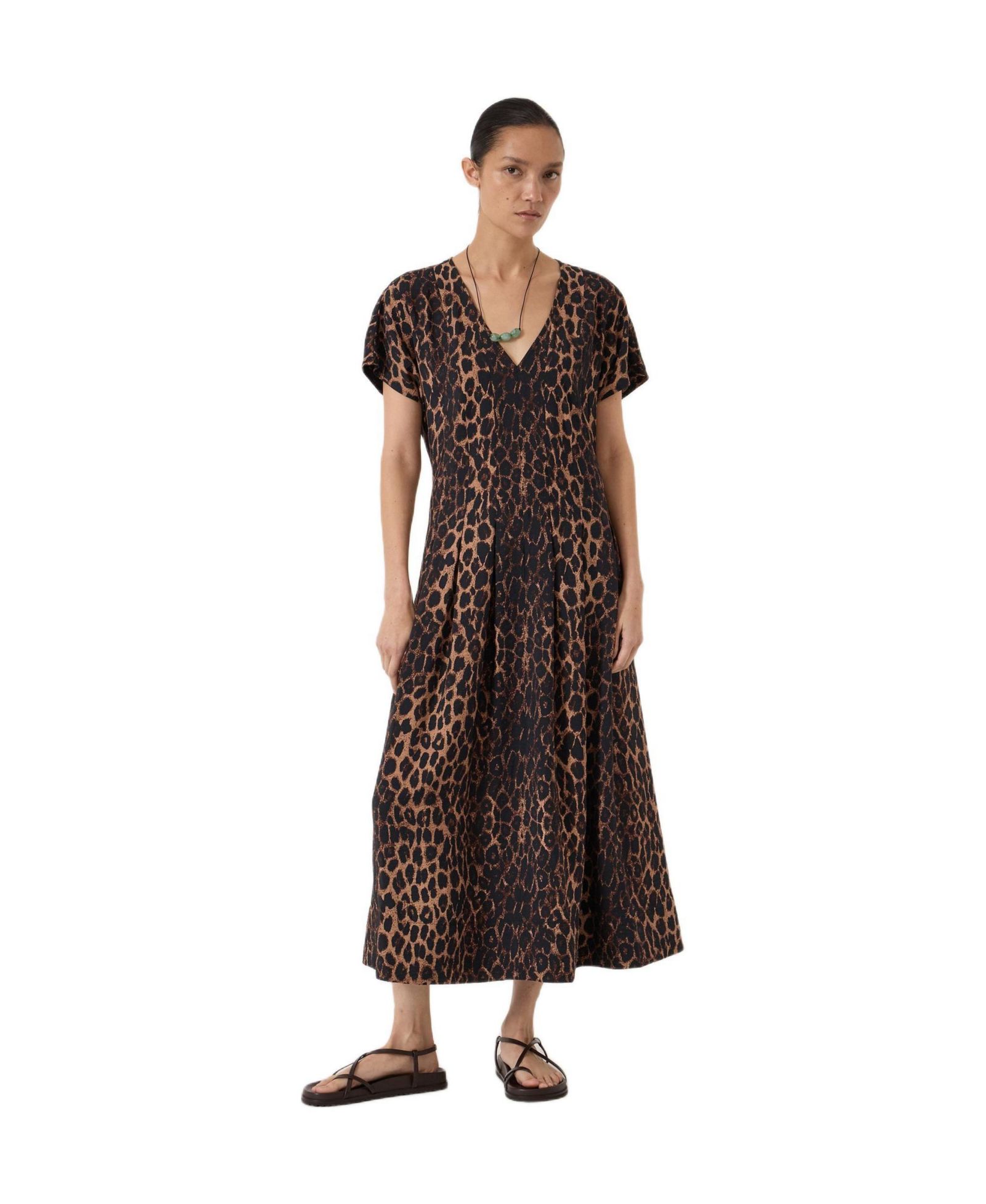 Hush Женский Bronte Pleated Air Flow Midi Dress